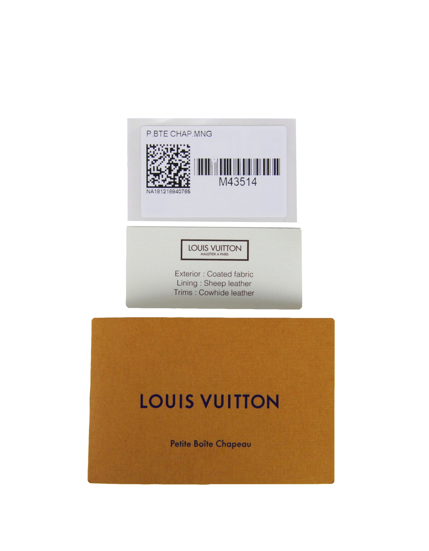 Louis Vuitton Monogram Canvas Petite Boite Chapeau M43514