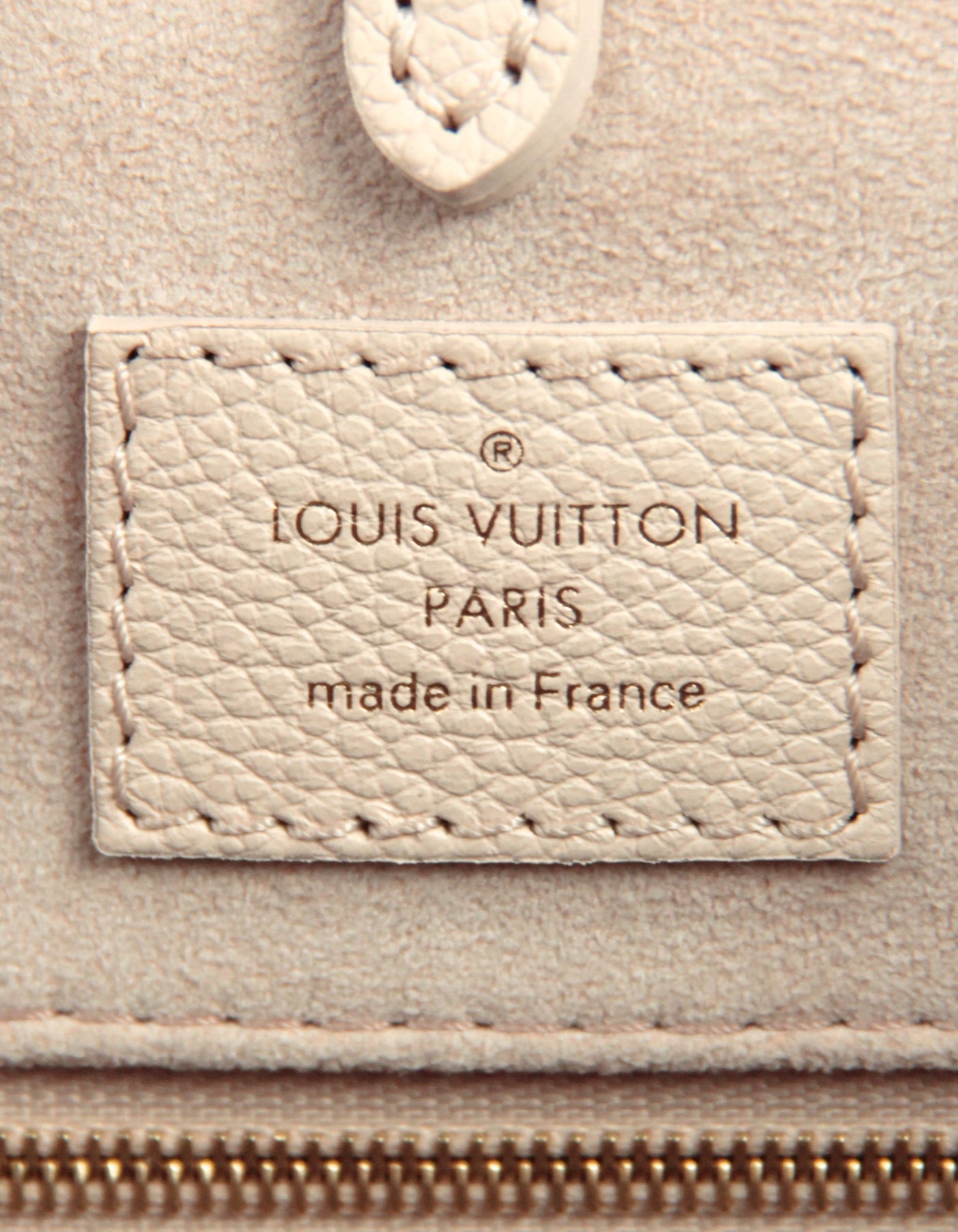 LOUIS VUITTON Empreinte Monogram Spring In The City Onthego MM Beige Pink  Yellow 1012074