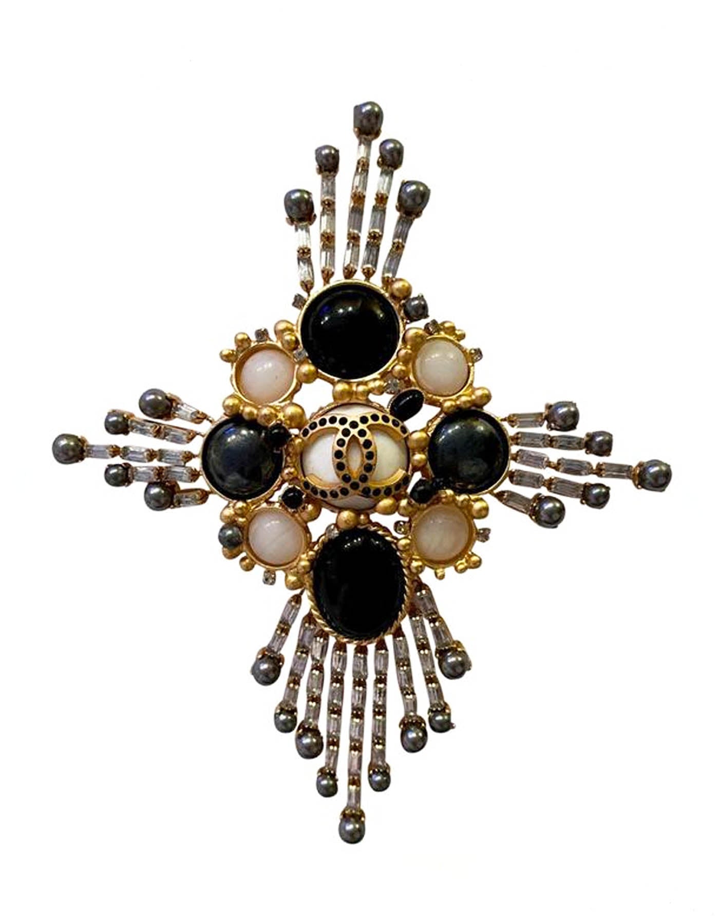 chanel brooches for women cc