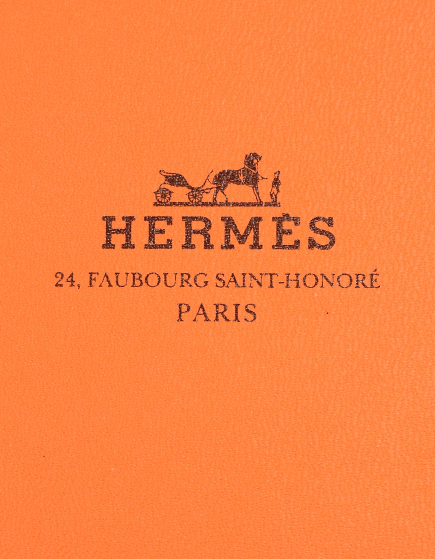 Hermes Orange Tie/Scarf Boxes W/ Ribbons 15 H x 5 W x .75 D